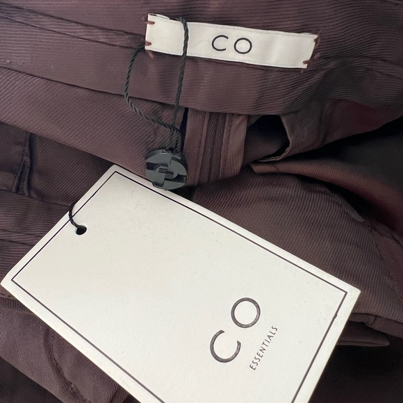 CO Essentials Brown Straight Leg Trousers - Picture 3 of 4